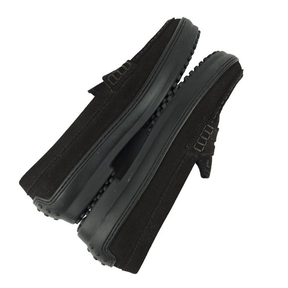 TOD'S Brown Suede Penny Loafers Driver Shoes Women's Size 38.5 US 8.5 - Picture 6 of 10